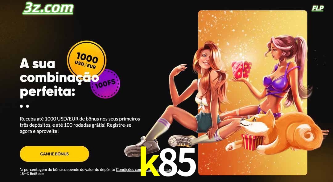 k85 cassino online Brasil com promoção especial de depósito e jackpots