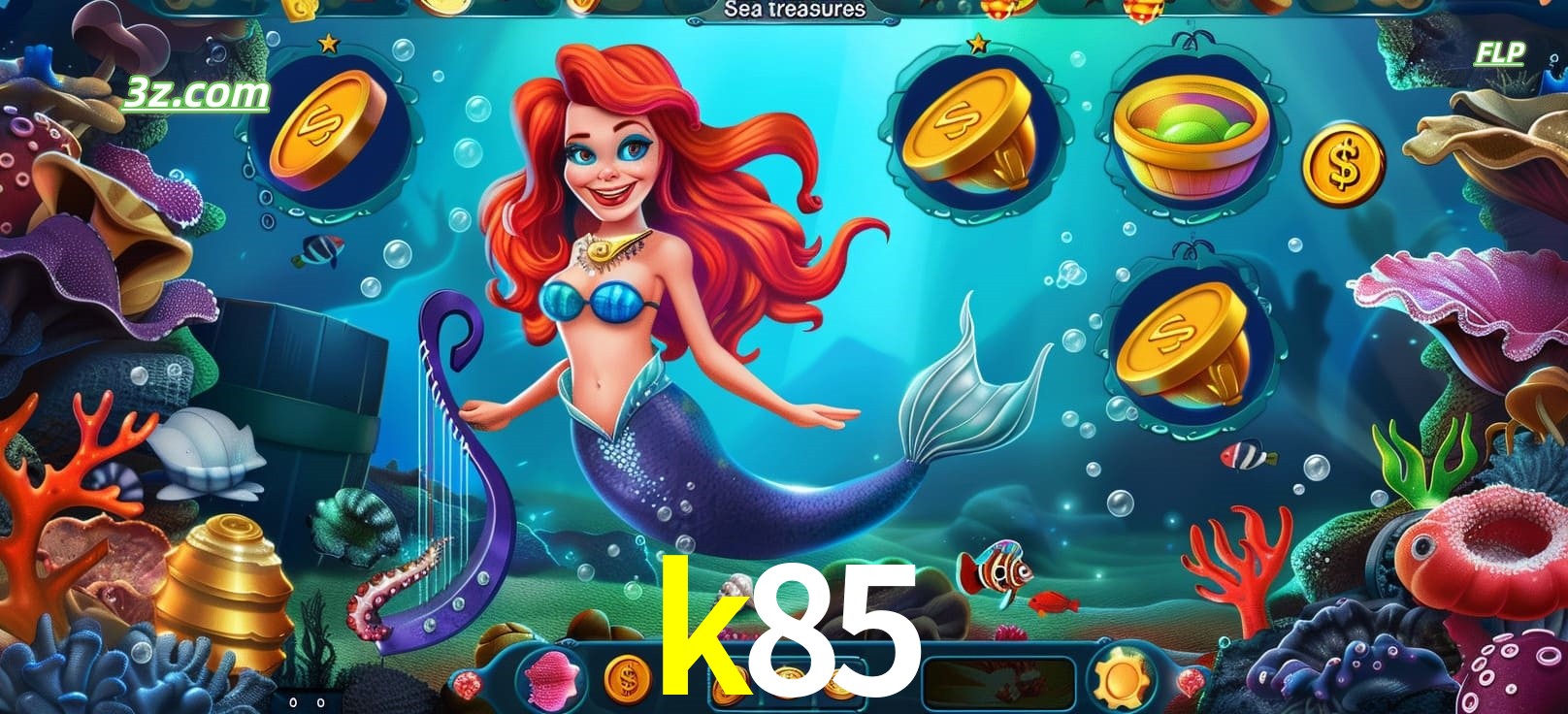 k85 slots Sea Treasures cassino online com prêmios