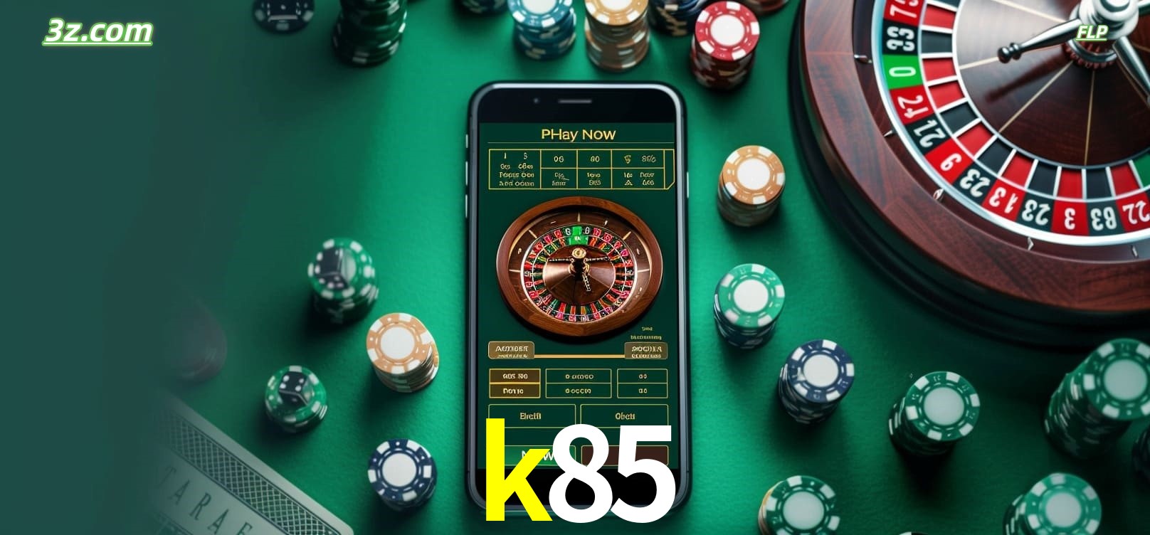 Roleta online no cassino k85 disponível em celular e computador